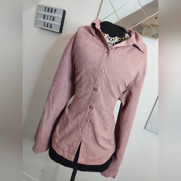 Pink button down shirt - Picture 9 of 9